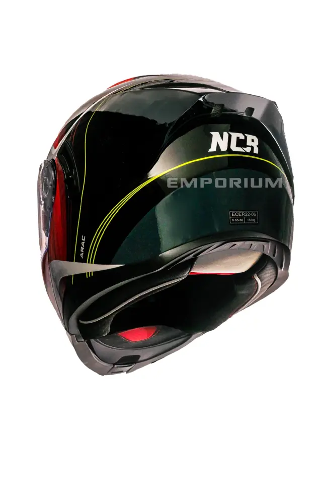 Vega Çene Açılır Güneş Vizörlü Kask  (ECE-06) Parlak Kırmızı