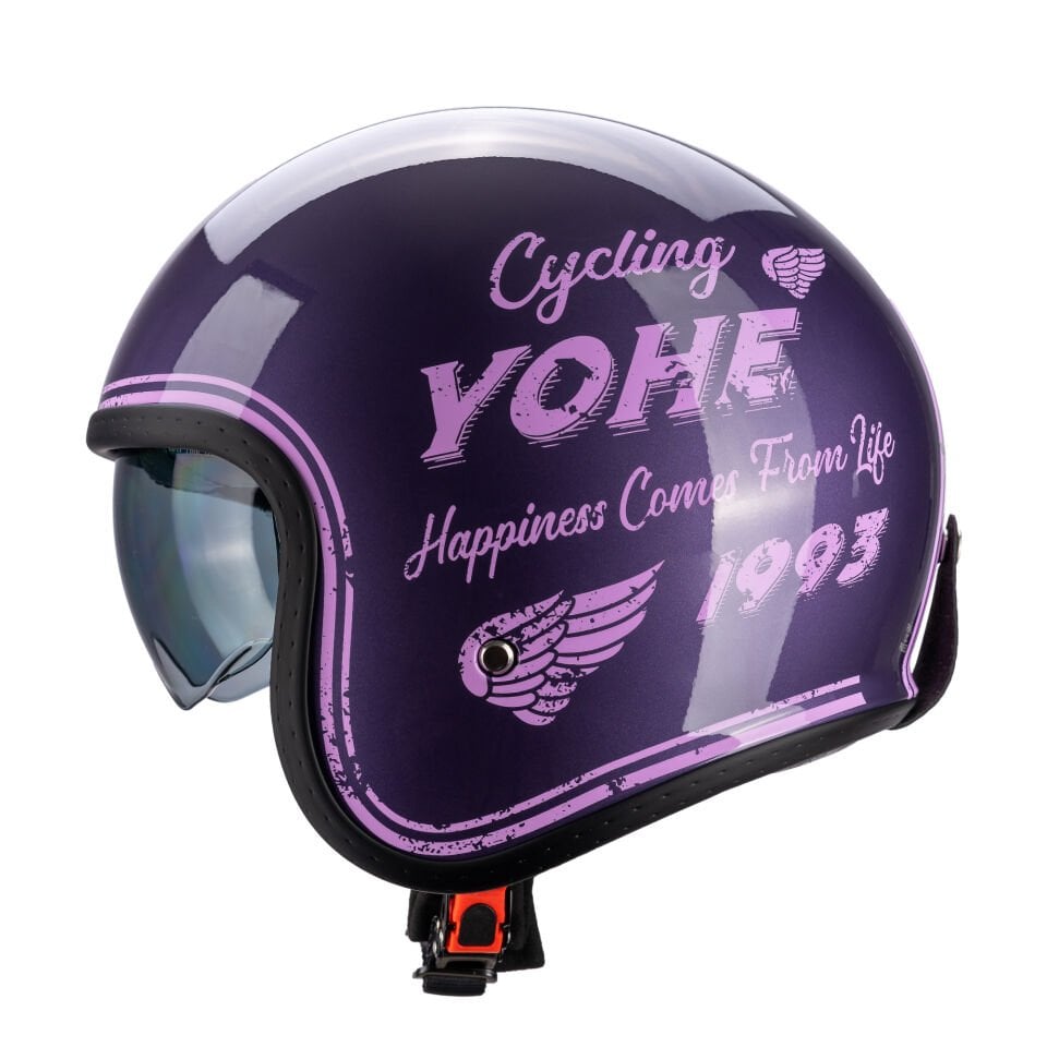 Yohe 880 Retro Motor Kaskı (Ece-22.06)