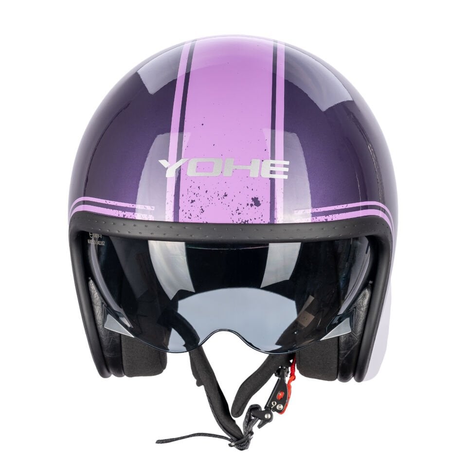 Yohe 880 Retro Motor Kaskı (Ece-22.06)