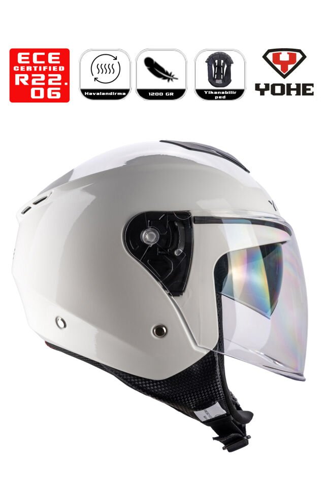 Yohe Jet Motor Kaskı (Ece-22.06)