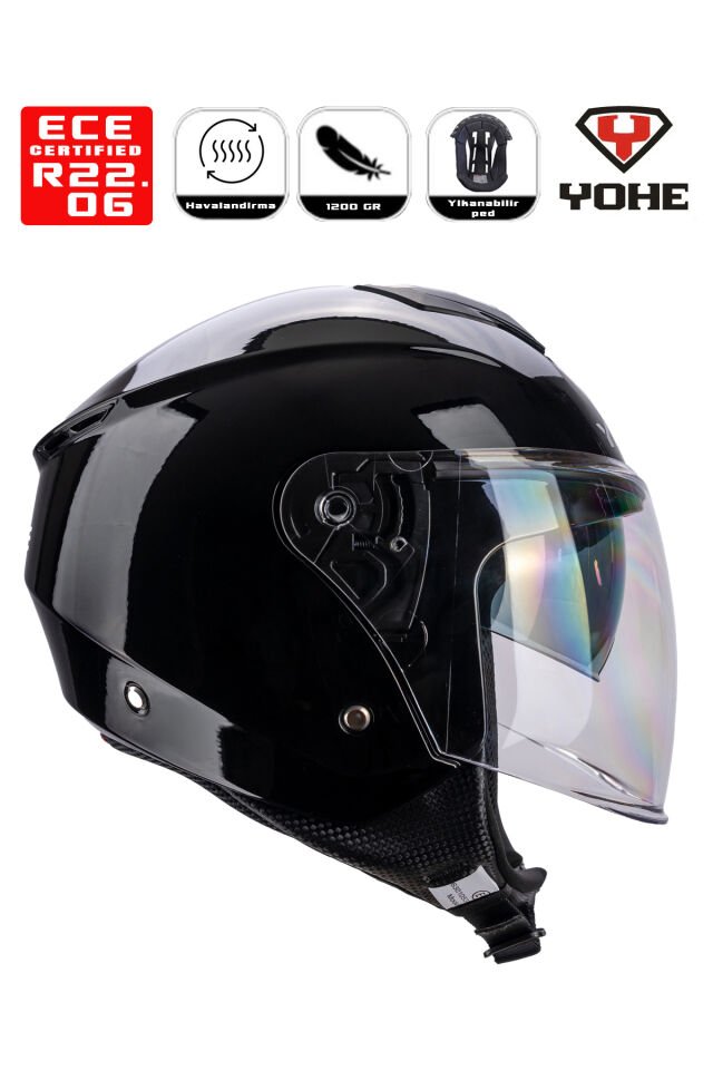 Yohe Jet Motor Kaskı (Ece-22.06)