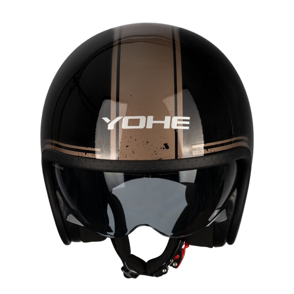 Yohe 880 Retro Motor Kaskı (Ece-22.06)