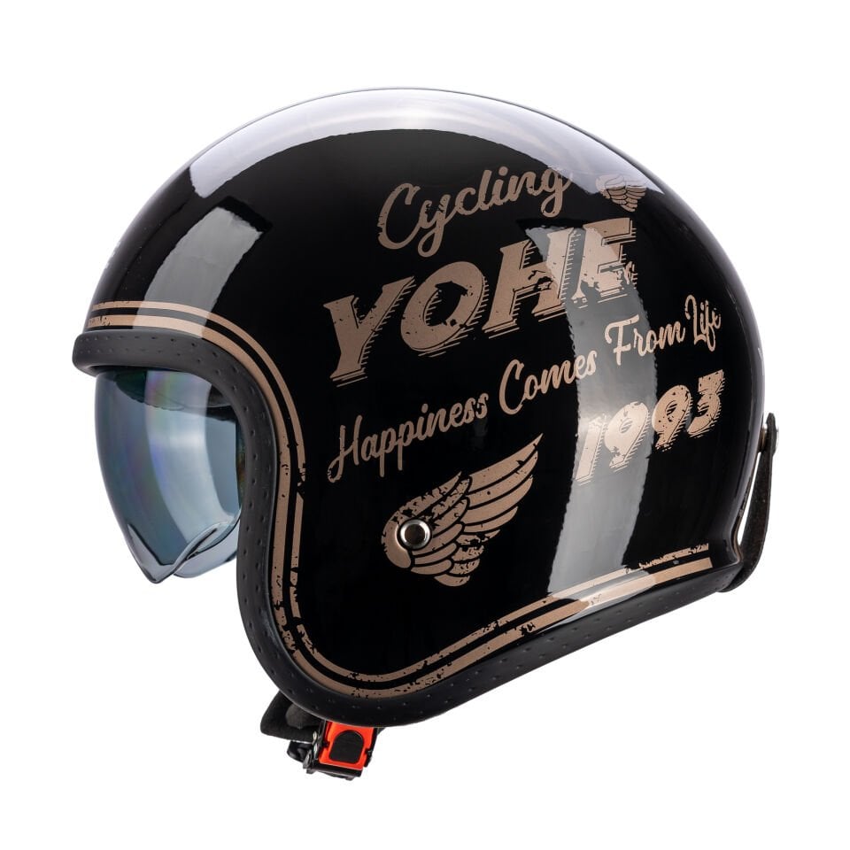 Yohe 880 Retro Motor Kaskı (Ece-22.06)