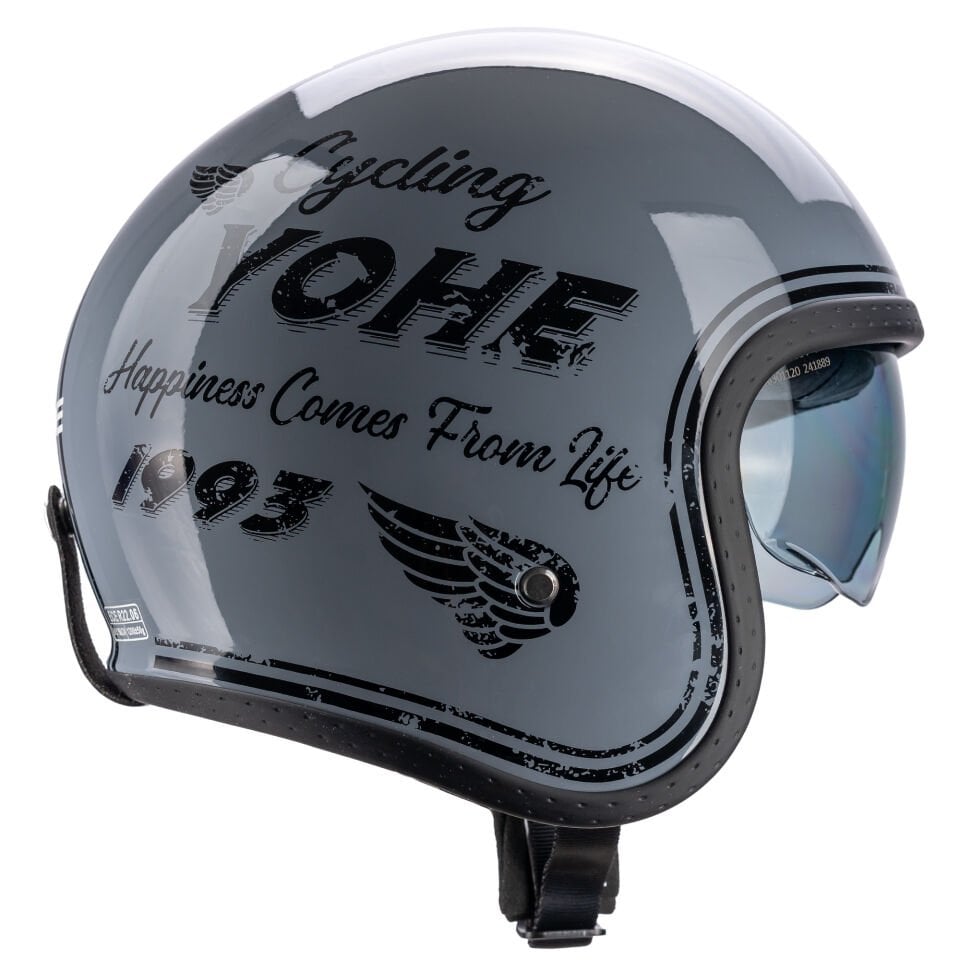 Yohe 880 Retro Motor Kaskı (Ece-22.06)