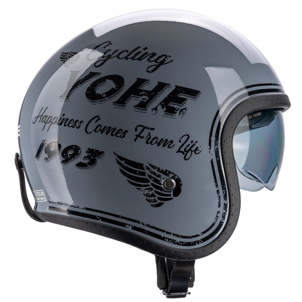 Yohe 880 Retro Motor Kaskı (Ece-22.06)