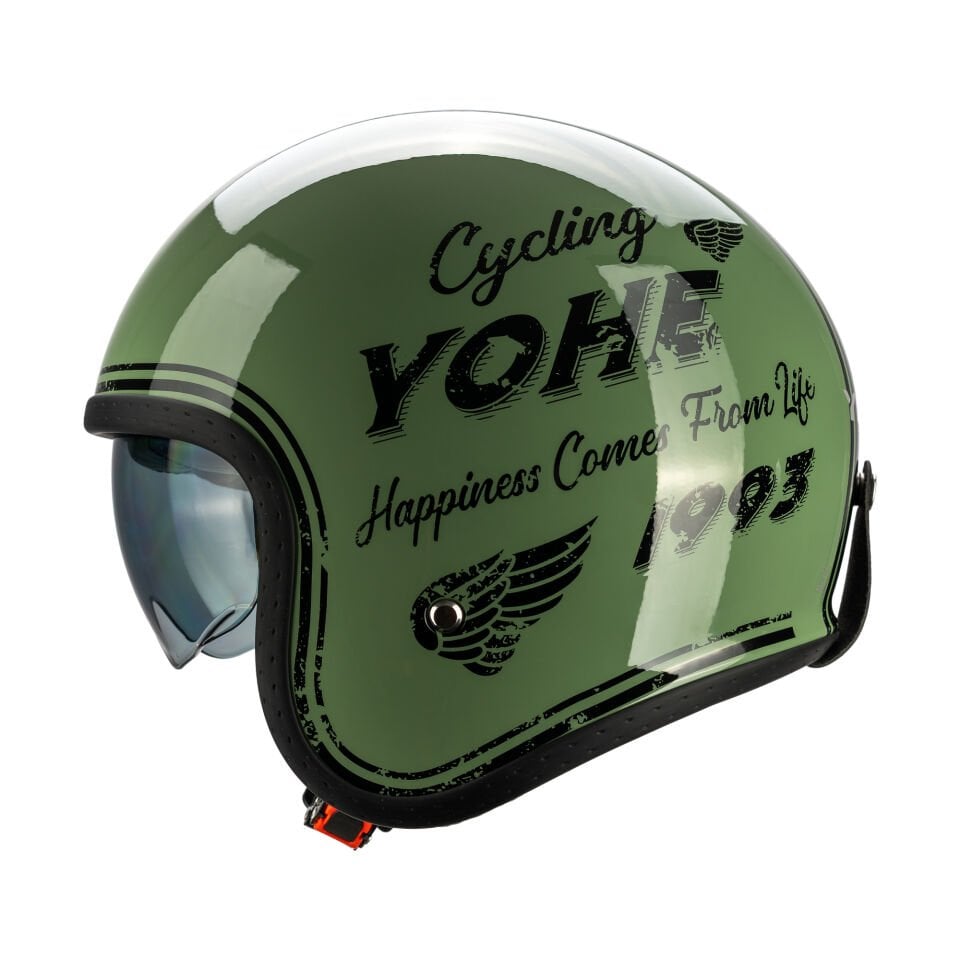 Yohe 880 Retro Motor Kaskı (Ece-22.06)