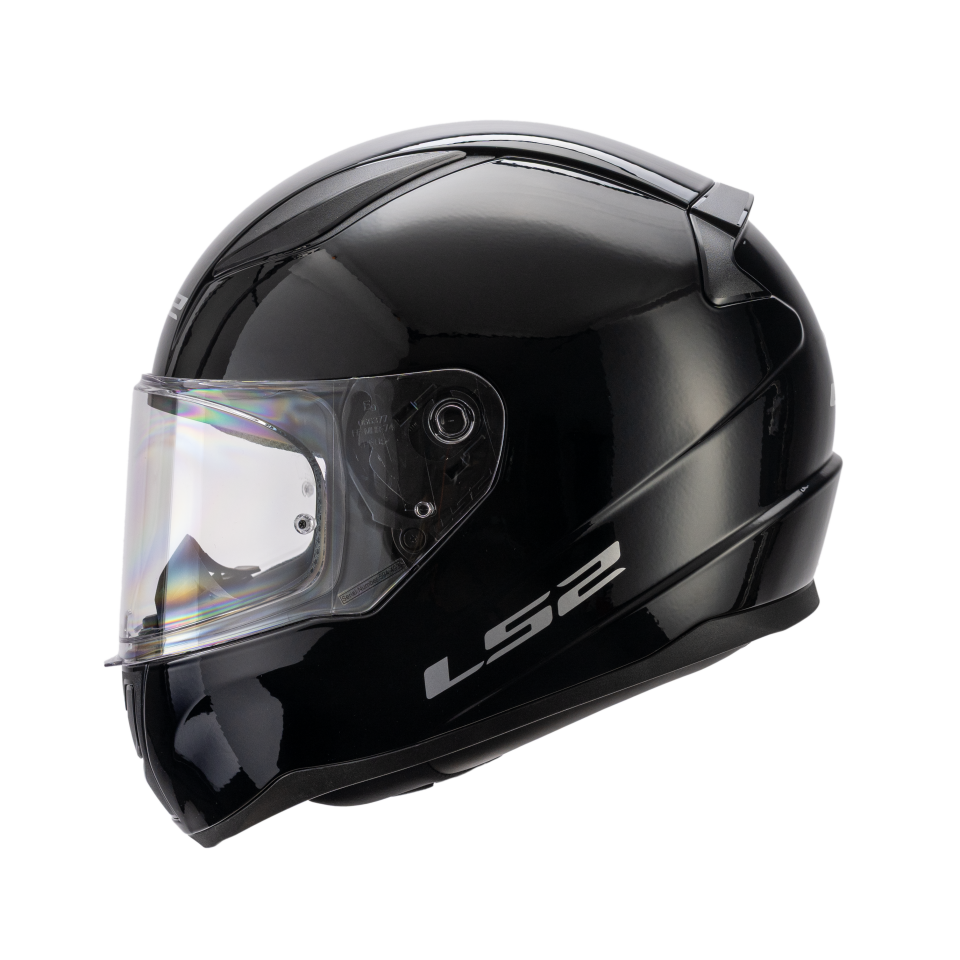 LS2 Rapid 2 Motor Kaskı Yeni Seri Parlak Siyah (ECE 22.06 )