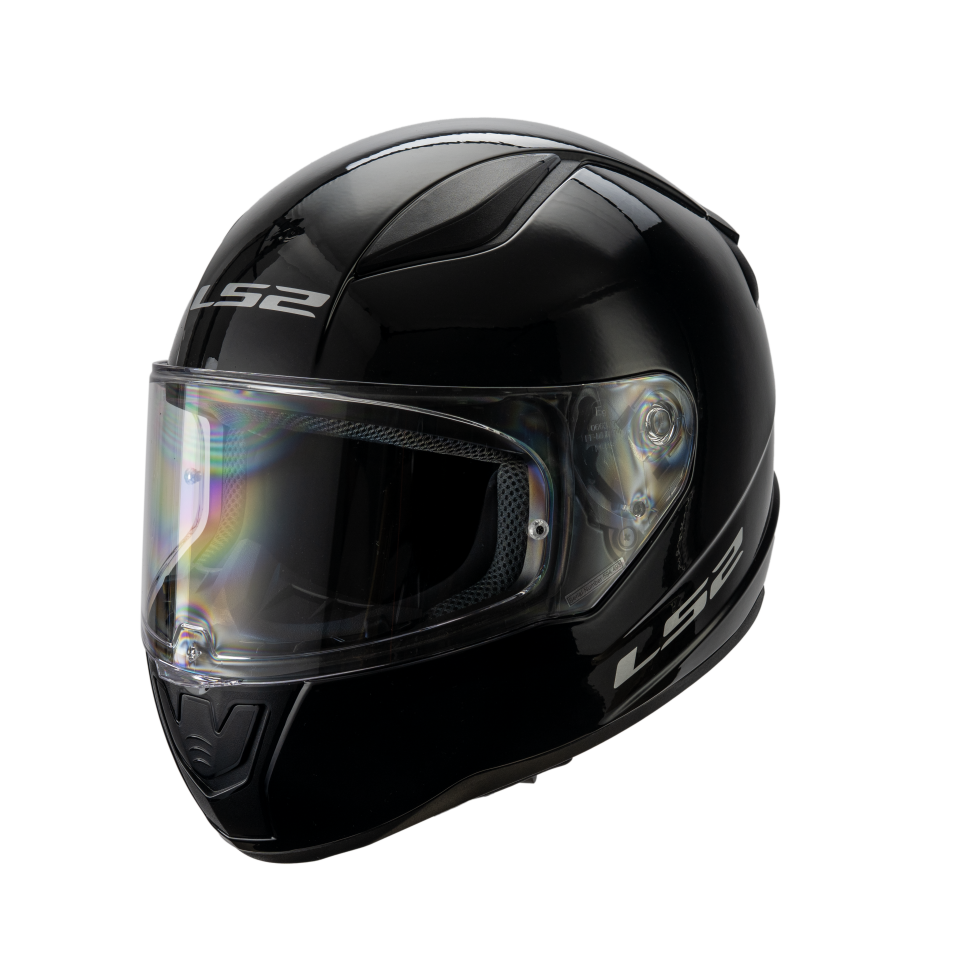 LS2 Rapid 2 Motor Kaskı Yeni Seri Parlak Siyah (ECE 22.06 )