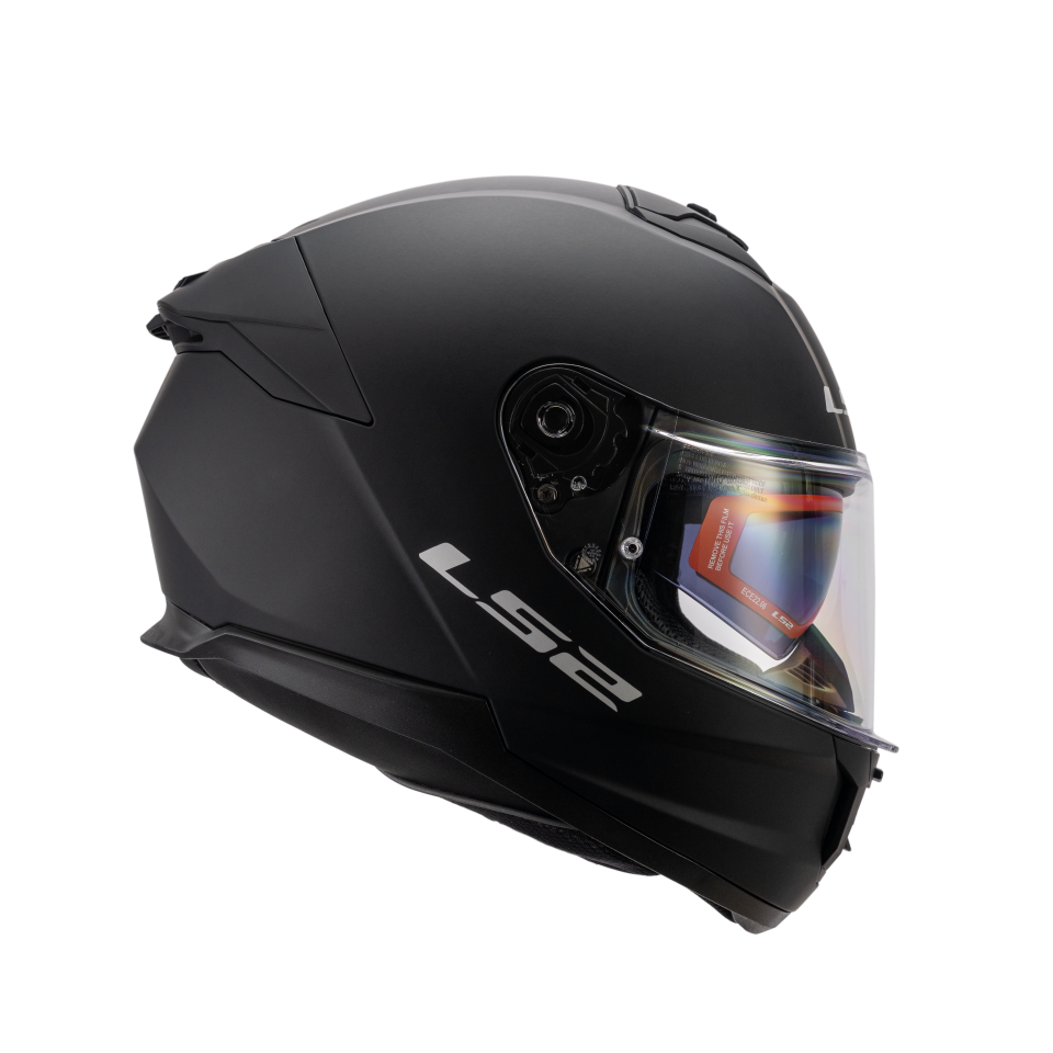 LS2 Rapid II Motor Kaskı Yeni Seri Mat Siyah (ECE 22.06 )