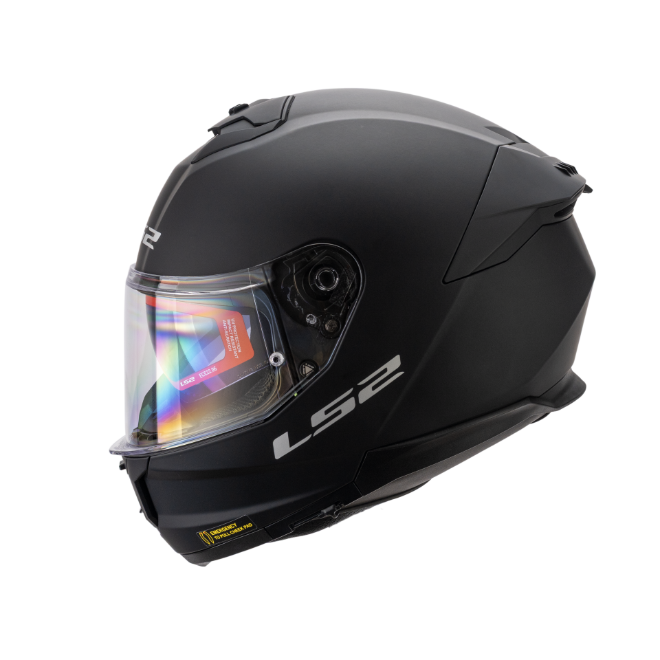 LS2 Rapid II Motor Kaskı Yeni Seri Mat Siyah (ECE 22.06 )