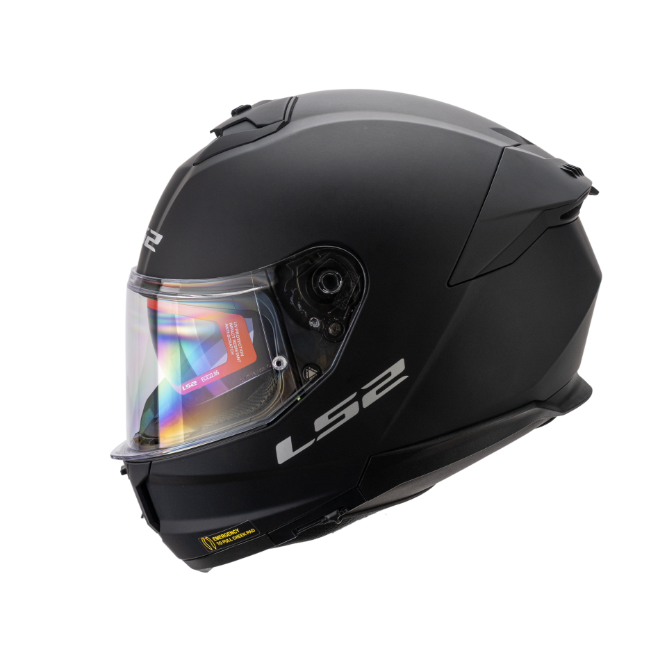 LS2 Rapid 2 Motor Kaskı Yeni Seri Mat Siyah (ECE 22.06 )