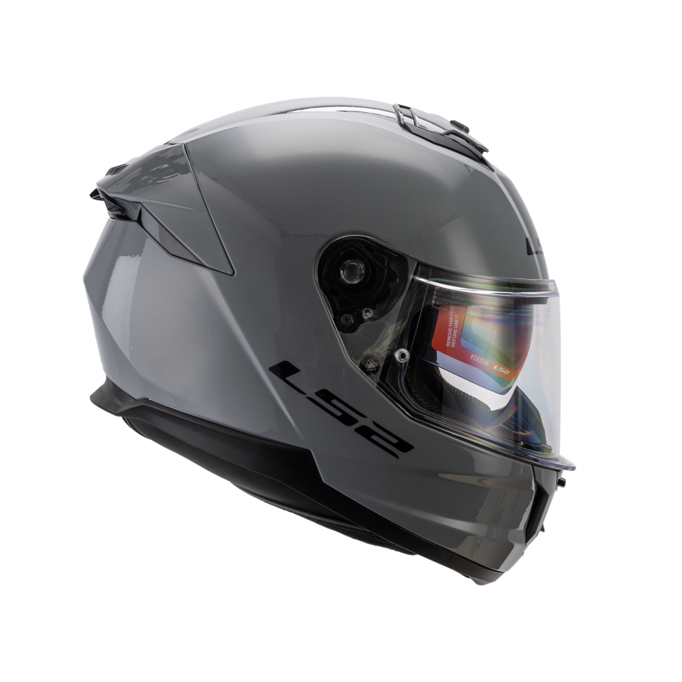 LS2  Stream II Motor Kaskı Yeni Seri Nardo Gri  (ECE 22.06)
