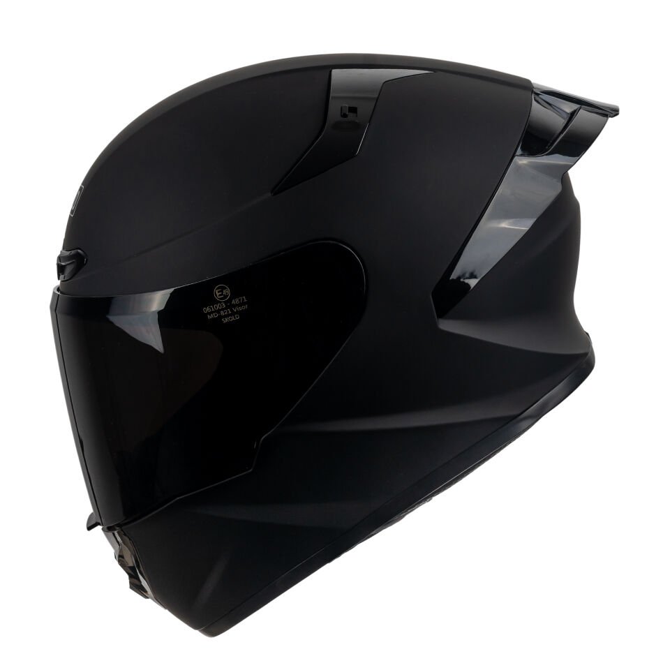 Skold Rapid Kapalı Kask (ECE-22.06) Mat Siyah