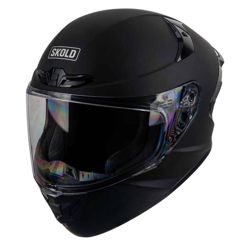Skold Rapid Kapalı Kask (ECE-22.06) Mat Siyah