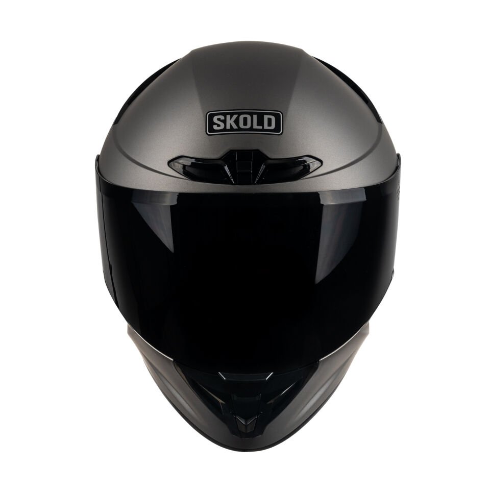 Skold Rapid Kapalı Kask (ECE-22.06) Titanyum Gri
