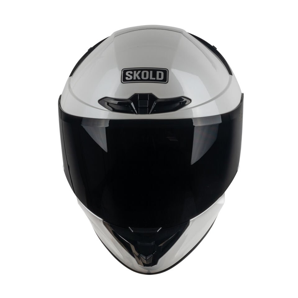 Skold Rapid Kapalı Kask (ECE-22.06) Sedefli Beyaz