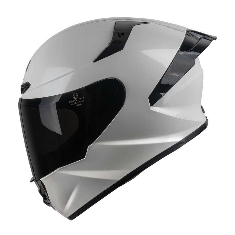 Skold Rapid Kapalı Kask (ECE-22.06) Sedefli Beyaz
