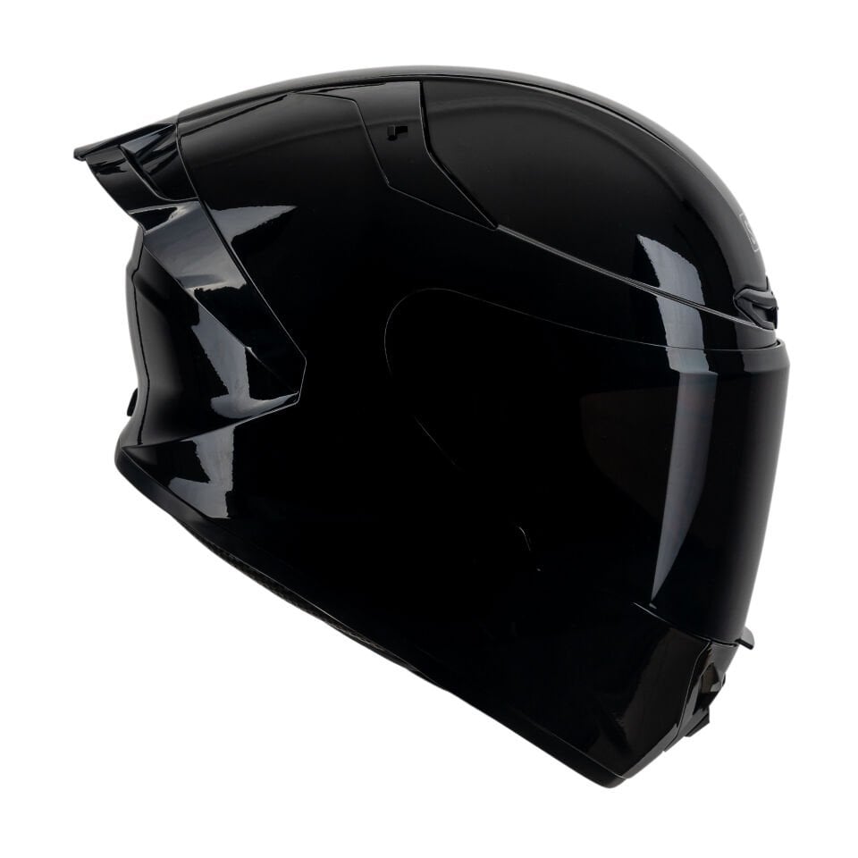 Skold Rapid Kapalı Kask (ECE-22.06) Parlak Siyah