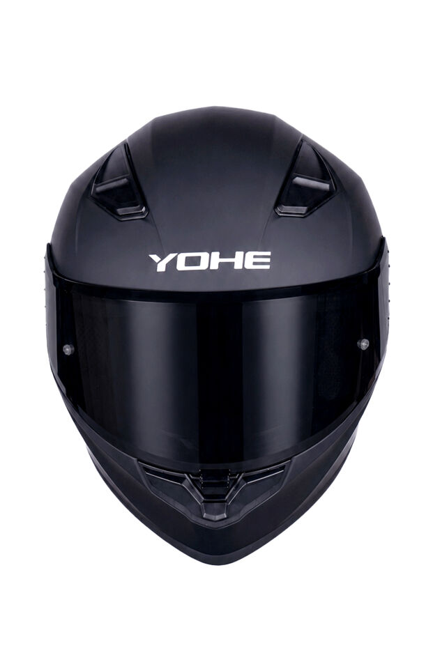 Yohe 988 Mat Siyah Kapalı Kask