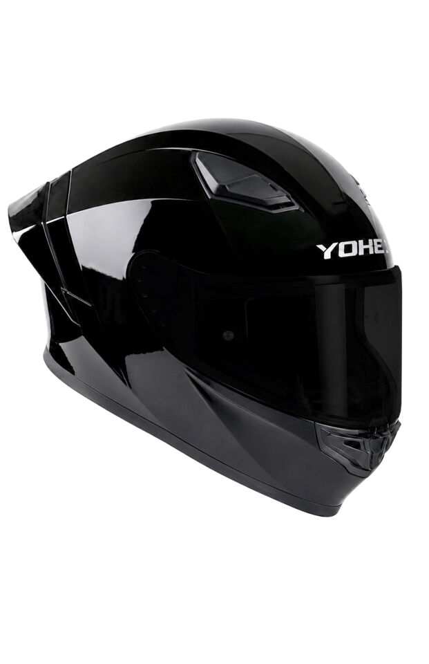 Yohe 988 Parlak Siyah Kapalı Kask