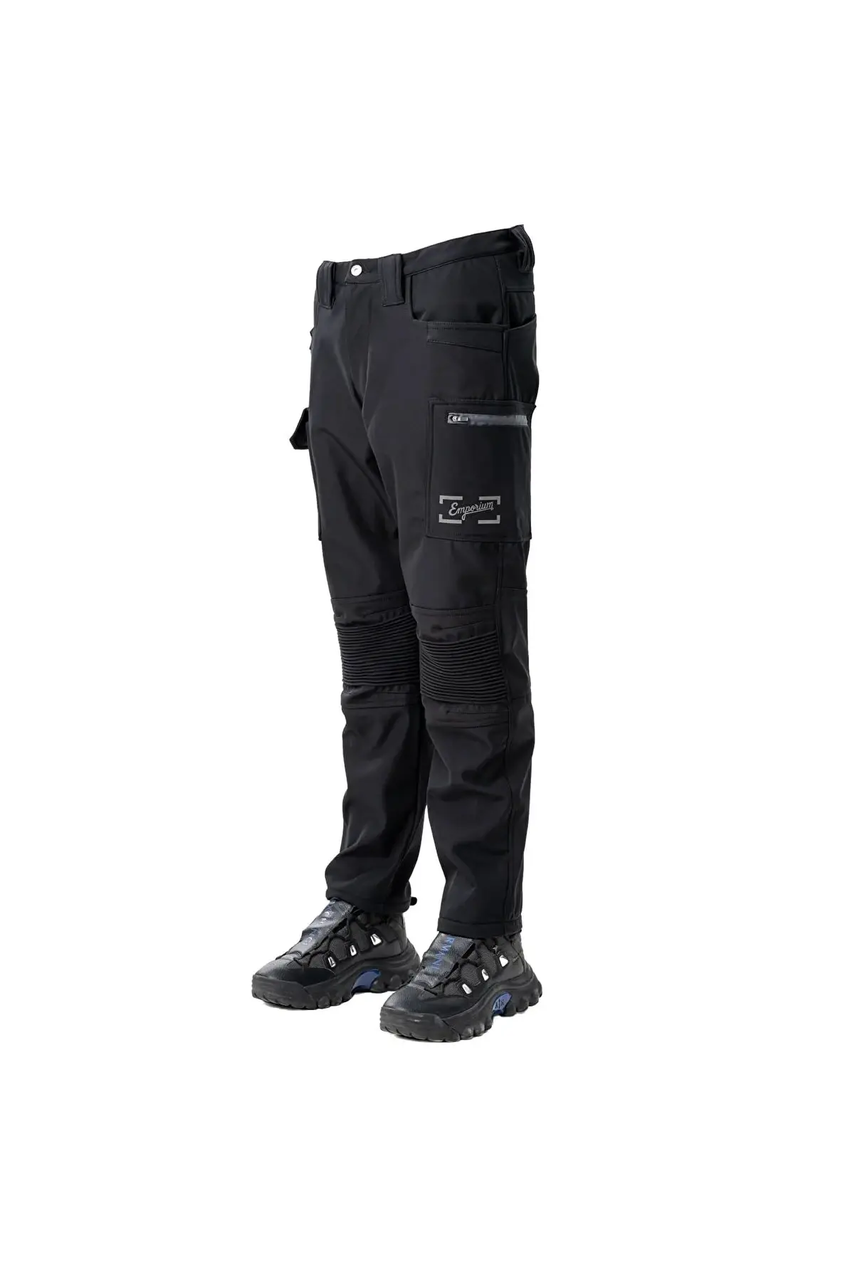 Emporium Daytona Softshell Polarlı Motorcu Pantolonu Siyah