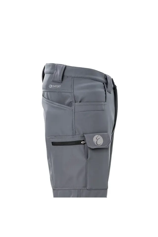 Emporium Daytona Softshell Polarlı Motorcu Pantolonu Silver