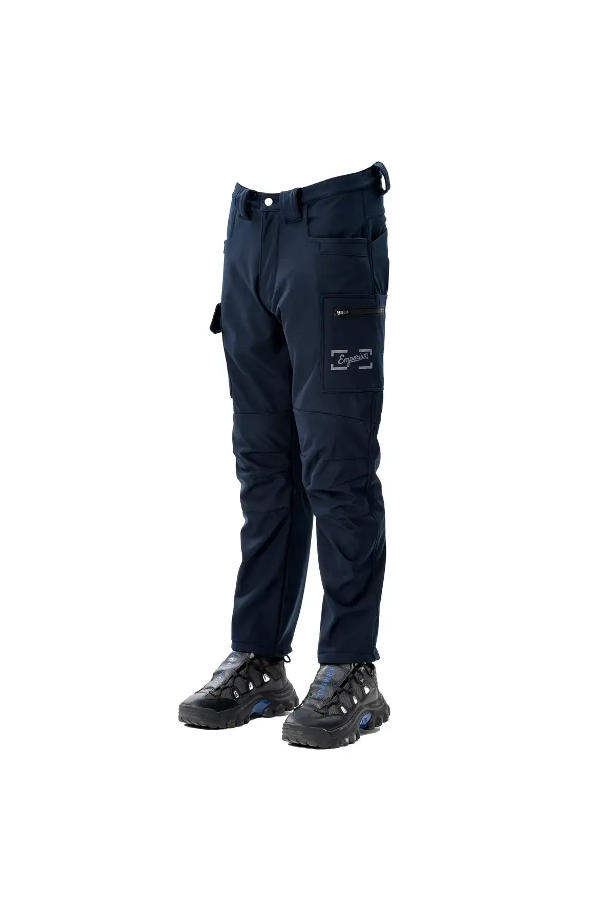 Motorcu Pantolonu Emporium Comfort Softshell Polarlı Lacivert