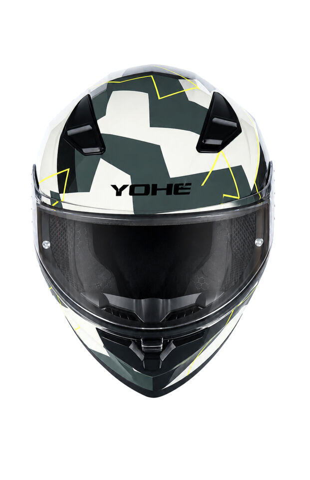 Yohe 988 Kamuflaj Desen Kapalı Kask