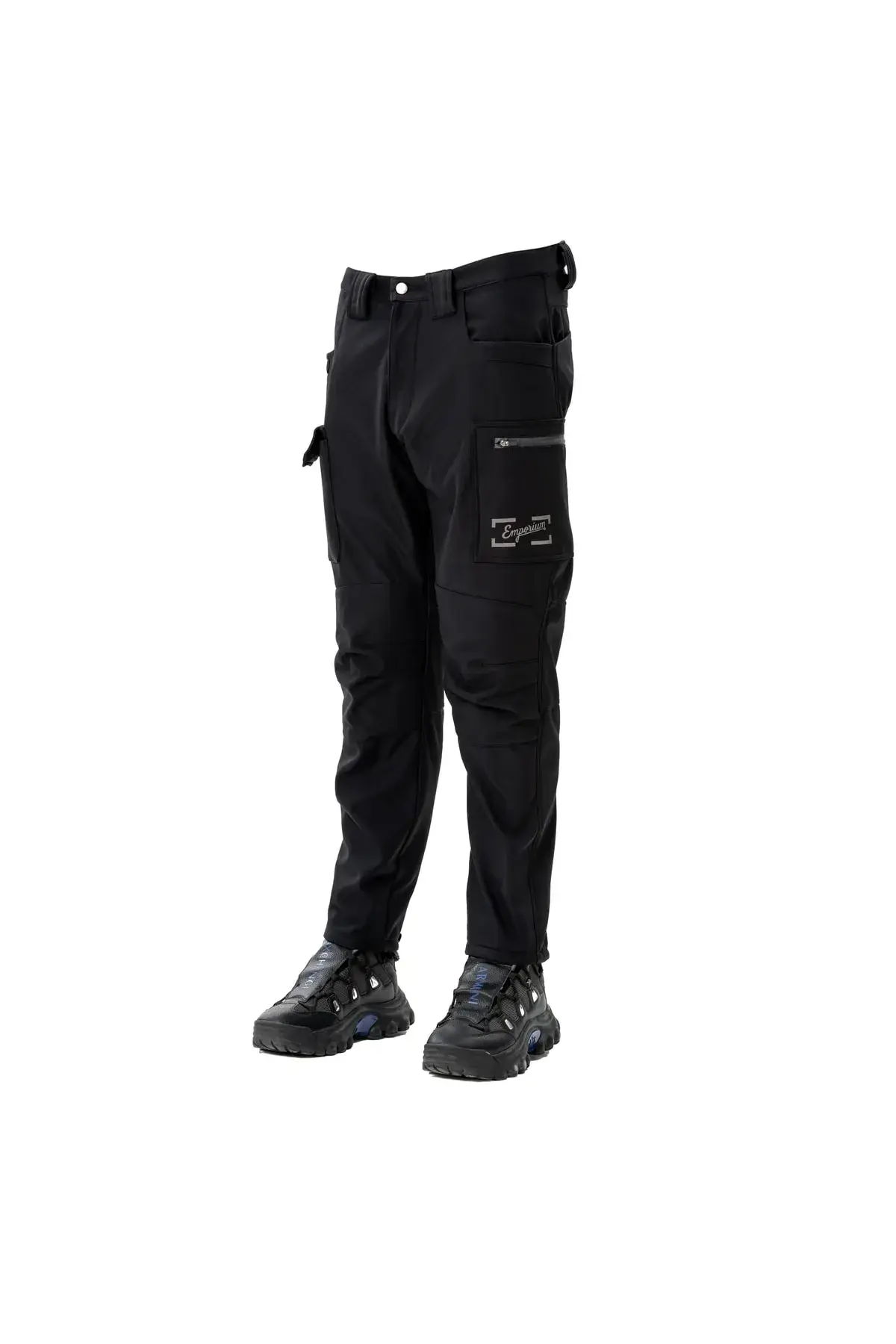 Motorcu Pantolonu Emporium Comfort Softshell Polarlı Siyah