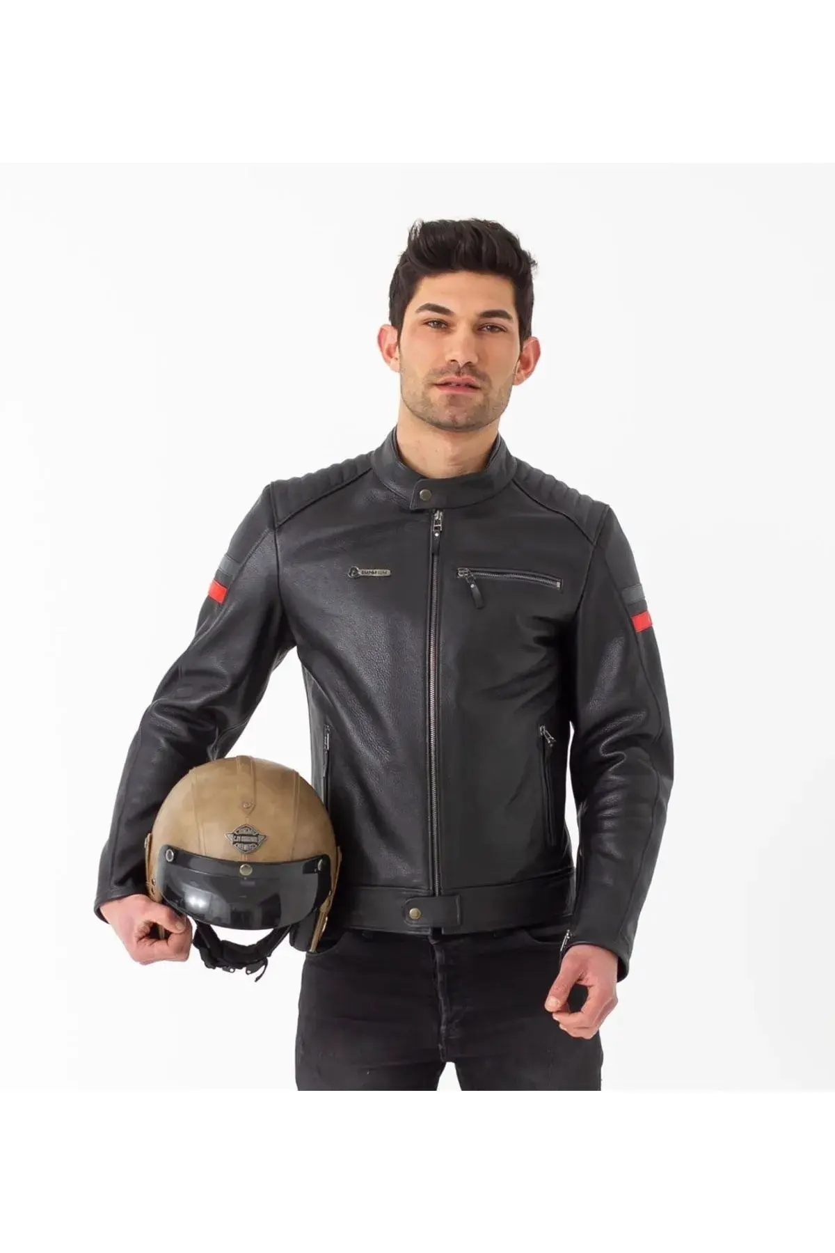 Emporium Retro Motosiklet Deri Mont