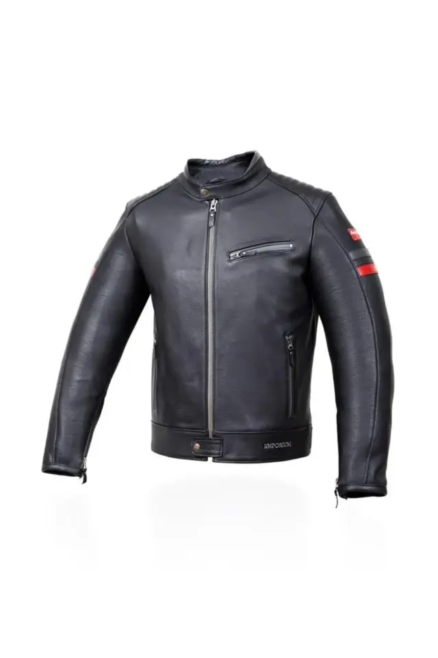 Emporium Retro Motosiklet Deri Mont