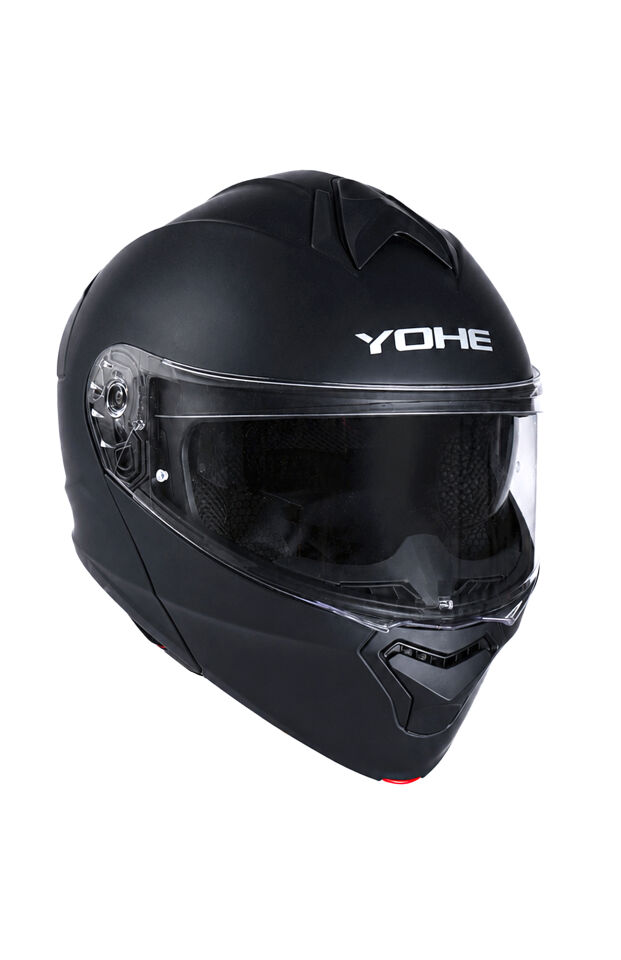 Yohe 935 Mat Siyah Çene Açılır Kask
