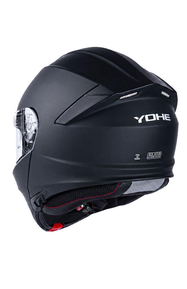 Yohe 935 Mat Siyah Çene Açılır Kask