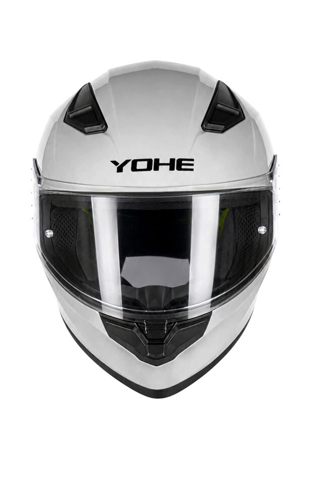 Yohe 988 Açık Gri Kapalı Kask