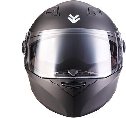 ARMOR HELMETS AF-77 Full Face Mat Siyah Motosiklet Kaskı