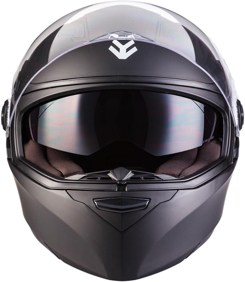 ARMOR HELMETS AF-77 Full Face Mat Siyah Motosiklet Kaskı