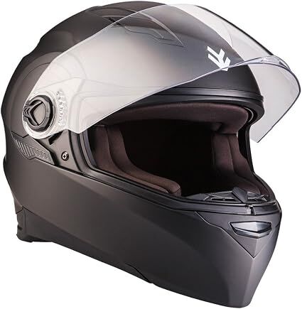 ARMOR HELMETS AF-77 Full Face Mat Siyah Motosiklet Kaskı