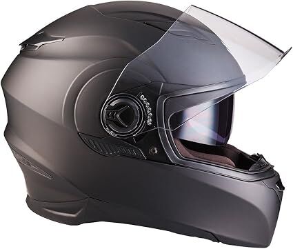 ARMOR HELMETS AF-77 Full Face Mat Siyah Motosiklet Kaskı