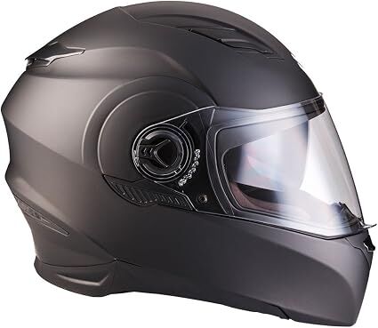 ARMOR HELMETS AF-77 Full Face Mat Siyah Motosiklet Kaskı