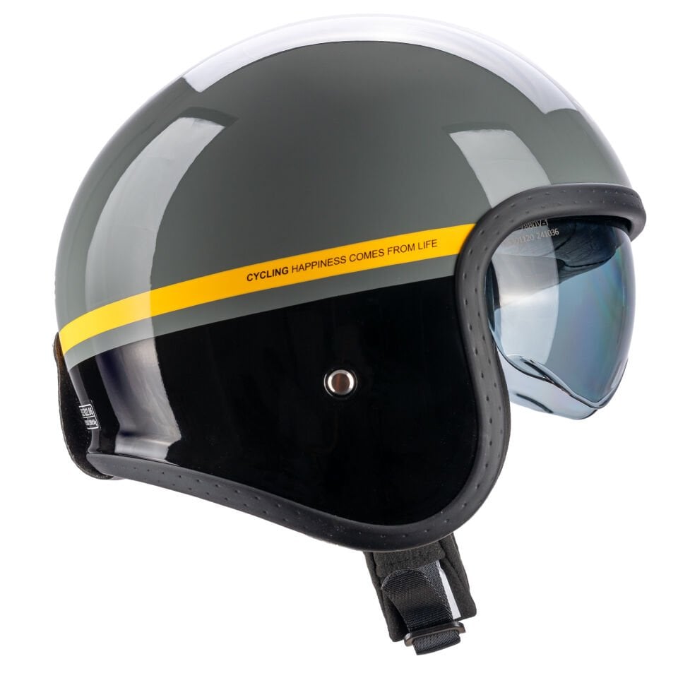 Yohe 880 Retro Motor Kaskı (Ece-22.06)