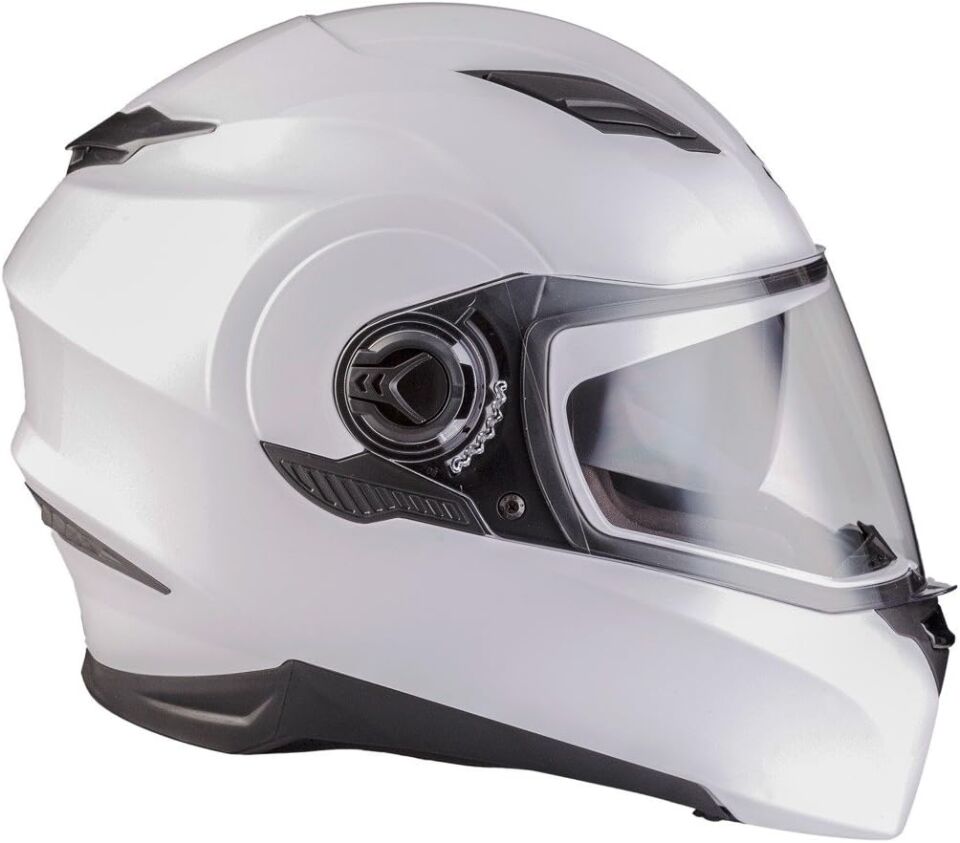 ARMOR HELMETS AF-77 Full Face Parlak Beyaz Kask