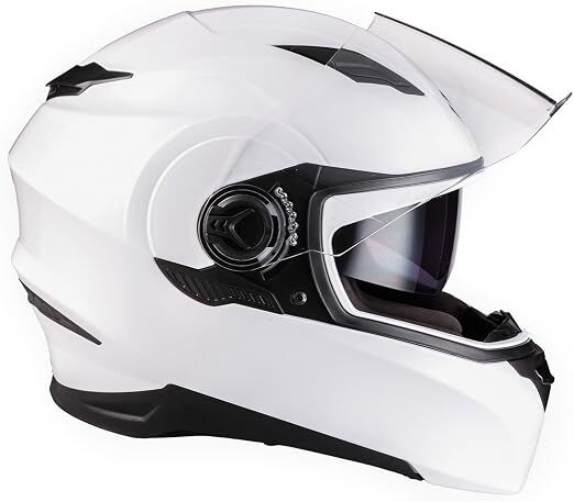 ARMOR HELMETS AF-77 Full Face Parlak Beyaz Kask