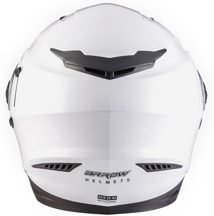 ARMOR HELMETS AF-77 Full Face Parlak Beyaz Kask