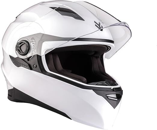 ARMOR HELMETS AF-77 Full Face Parlak Beyaz Kask