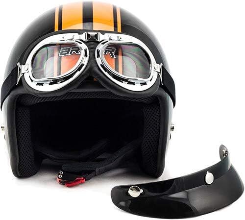 ARMOR HELMETS AV-47 Jokey Kask Siyah Turuncu