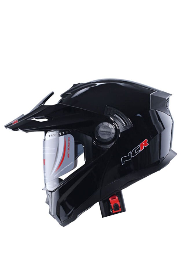 X-Cross Çene Açılır Kask (ECE-22.06) 68079297 165 Parlak Siyah - S