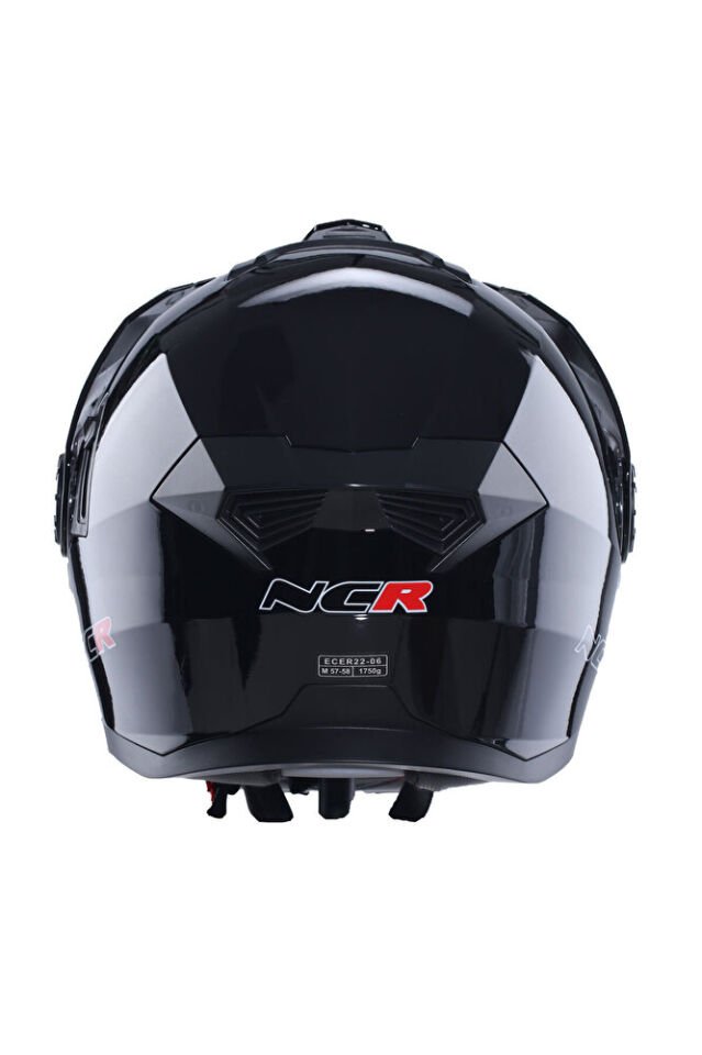 X-Cross Çene Açılır Kask (ECE-22.06) 68079297 165 Parlak Siyah - S
