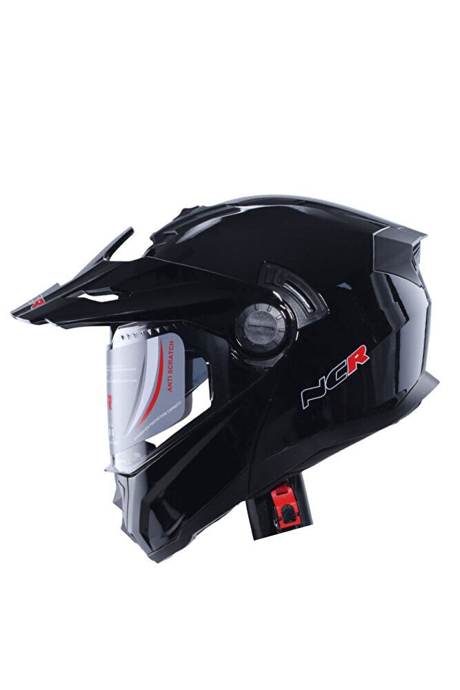 X-Cross Çene Açılır Kask (ECE-22.06) 68079297 165 Parlak Siyah - L