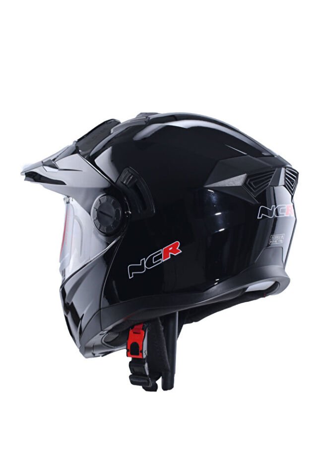X-Cross Çene Açılır Kask (ECE-22.06) 68079297 165 Parlak Siyah - 2XL