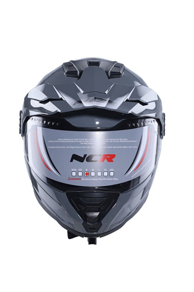 X-Cross Çene Açılır Kask (ECE-22.06) 68079297 165 Nardo Gri - XL